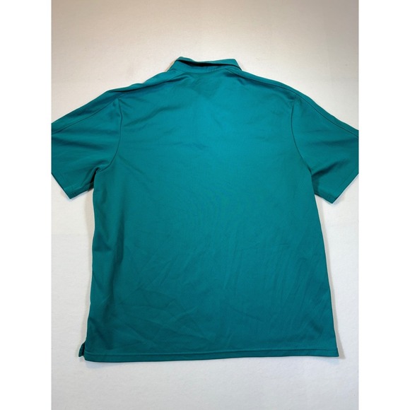 Nike Miami Dolphins NFL Dri-Fit Polo Shirt Mens XL Football Teal - Picture 2 of 6
